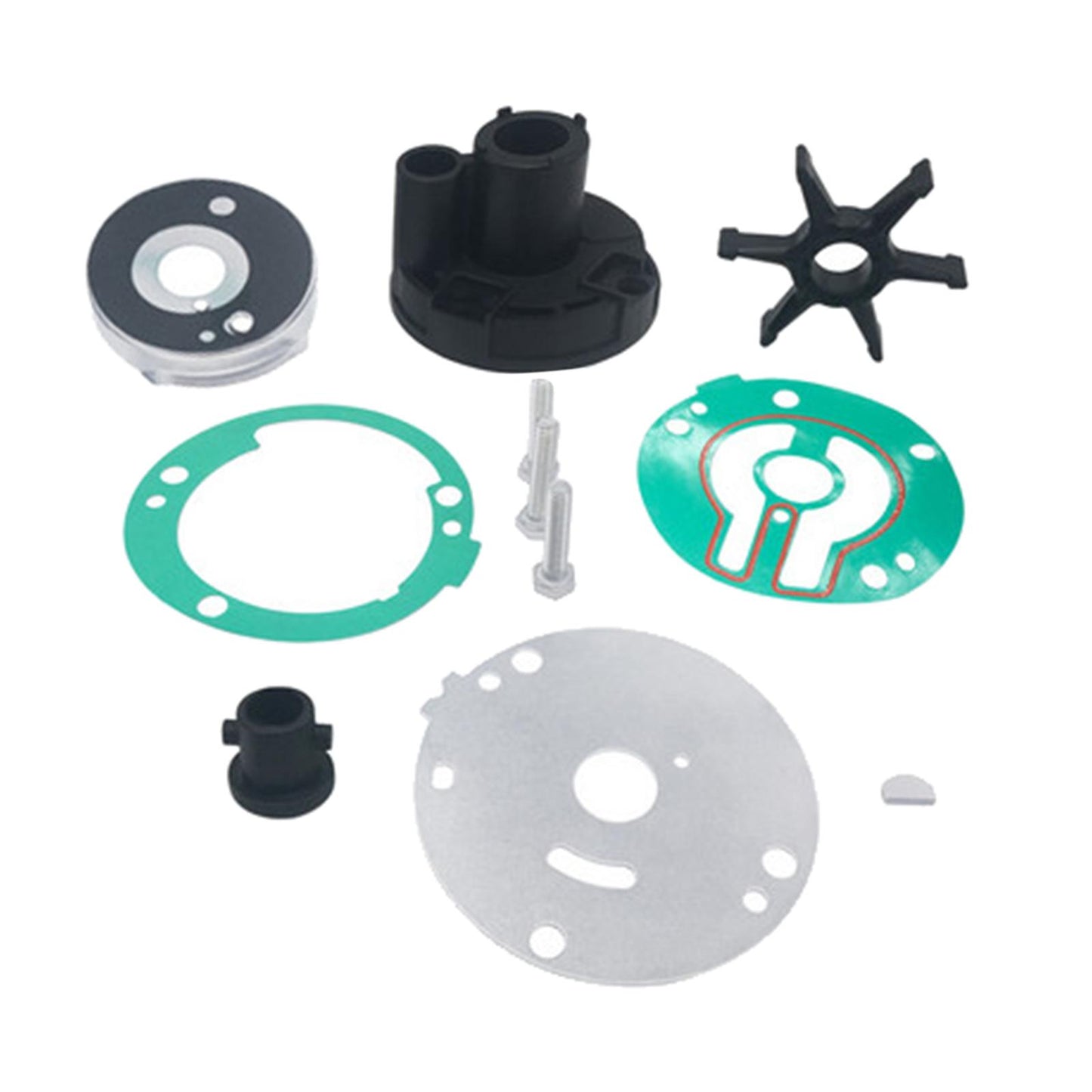 689-W0078 Water Pump Impeller Kit for Yamaha 25HP 30HP Outboard Engines