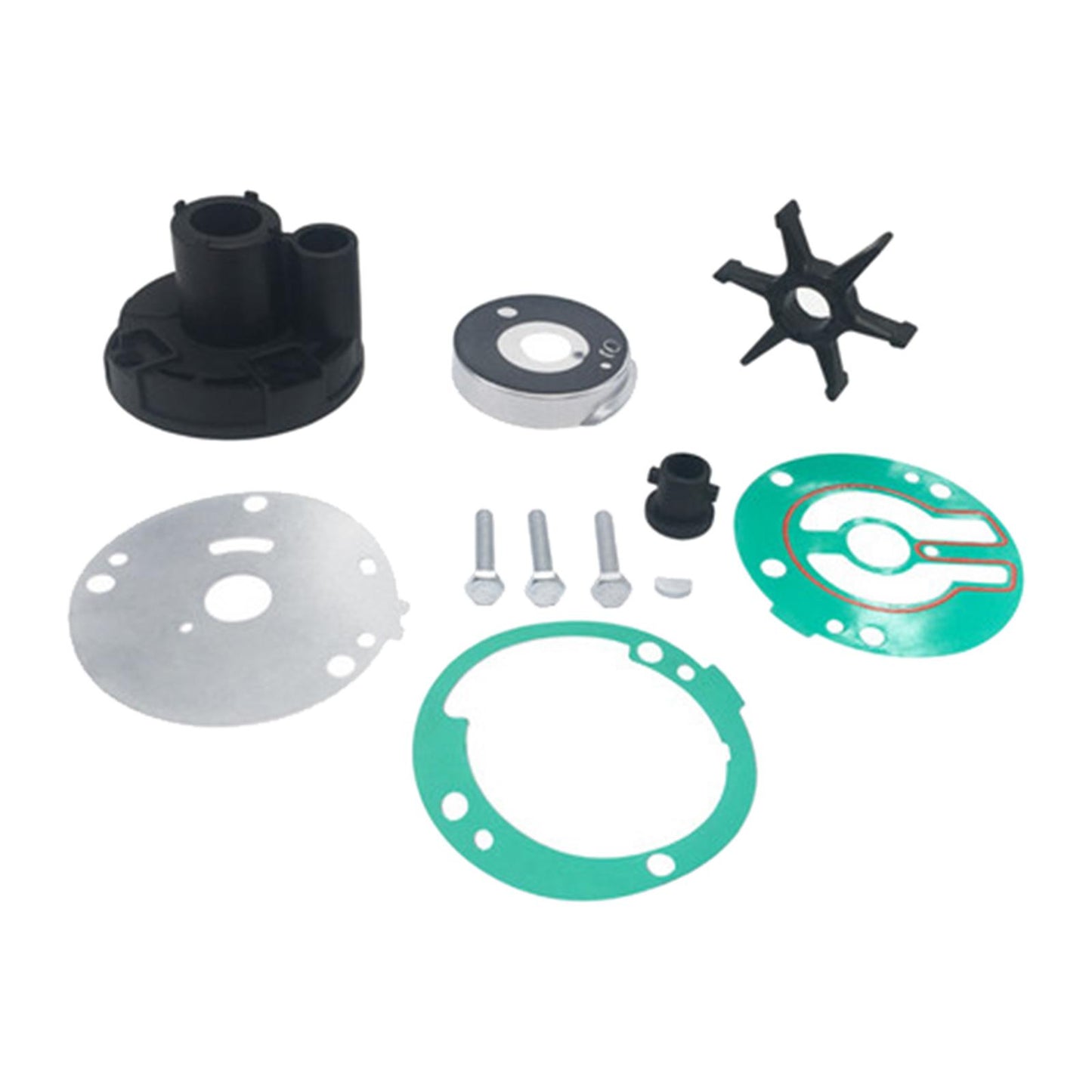 689-W0078 Water Pump Impeller Kit for Yamaha 25HP 30HP Outboard Engines