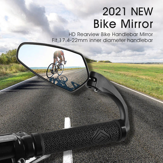 Bike Rear View Mirror Handlebar Installation for Universal Mountain Short