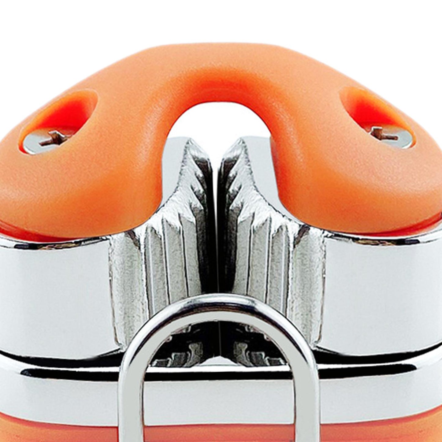 Fast Entry Cam Cleat for Sailboat Dinghy, Stainless Steel with Lead Ring