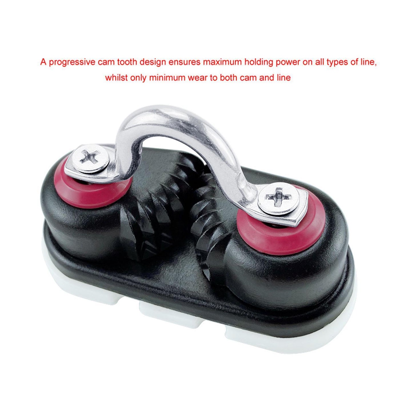 Boat Cam Cleat Aluminium For Marine Sailing Sailboat Kayak Canoe