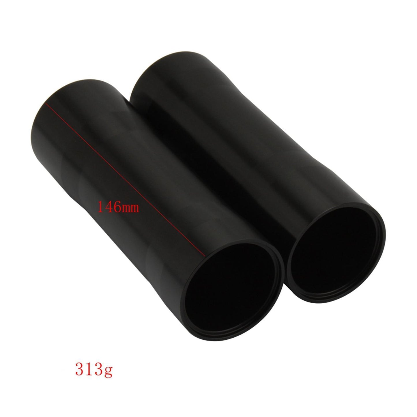 Front Fork Gaiters Dust Cover Boots For Honda Rebel CMX500 CMX300 No Hole