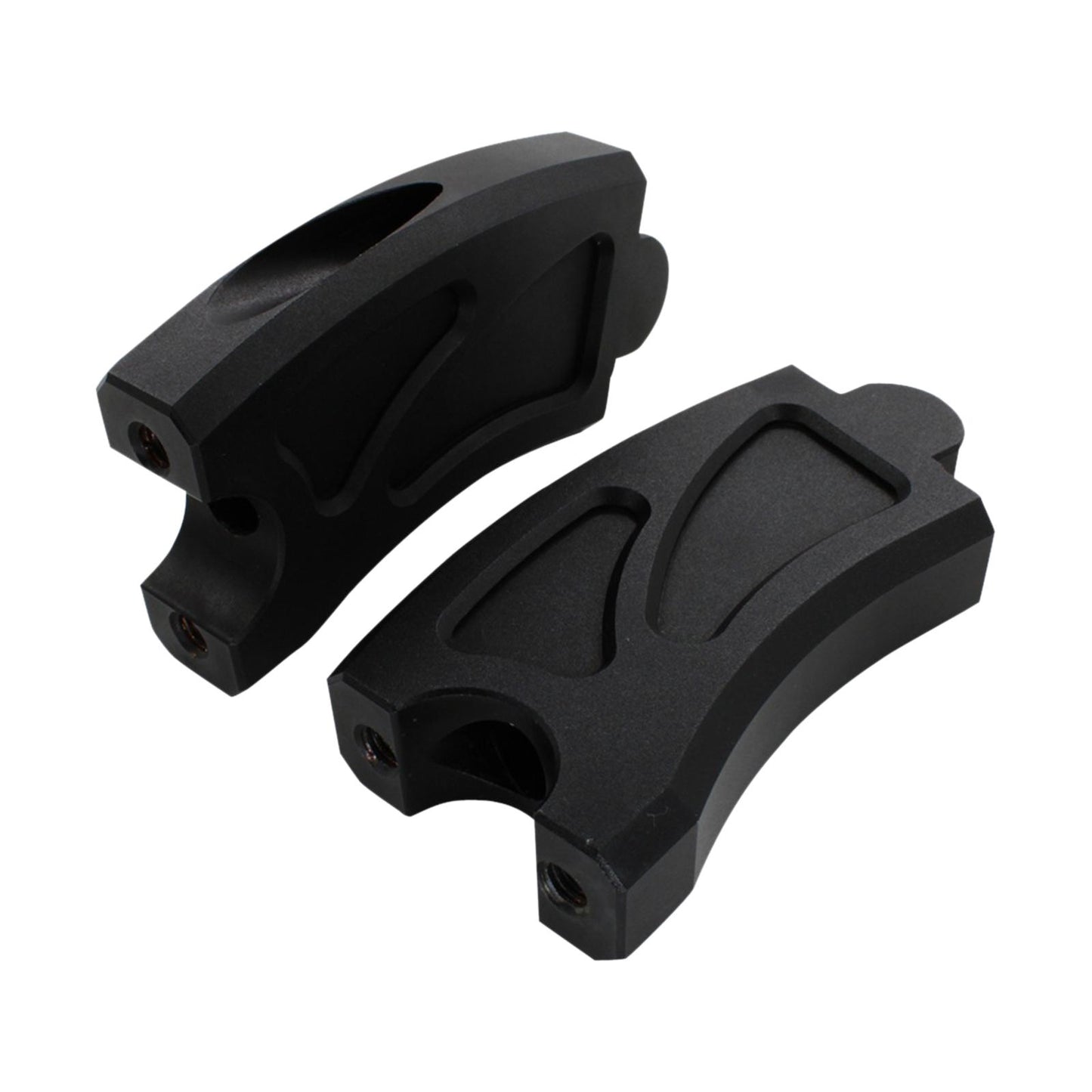 Universal Handle Bar Risers Connector for Honda Rebel CMX500 CMX300 Black