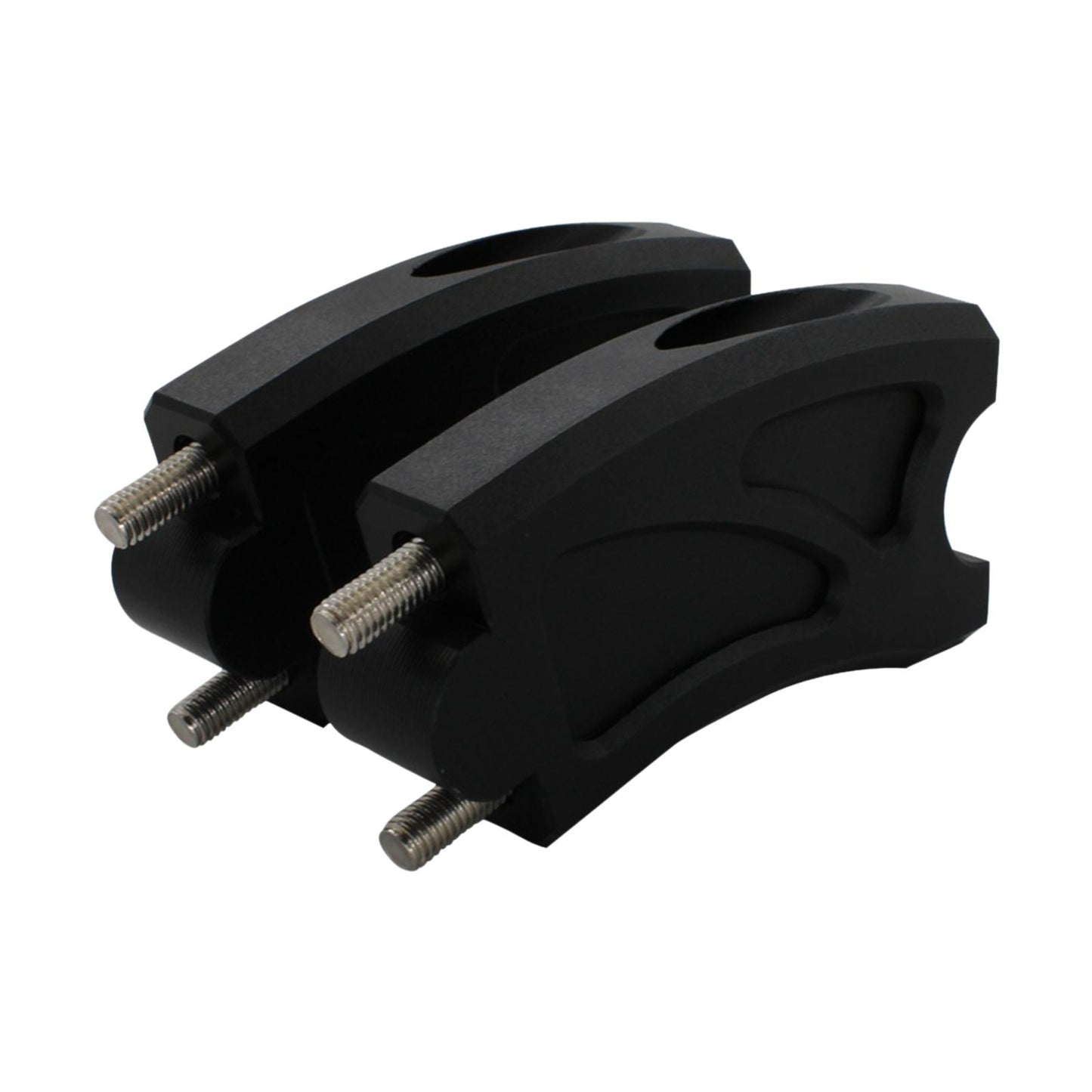 Universal Handle Bar Risers Connector for Honda Rebel CMX500 CMX300 Black