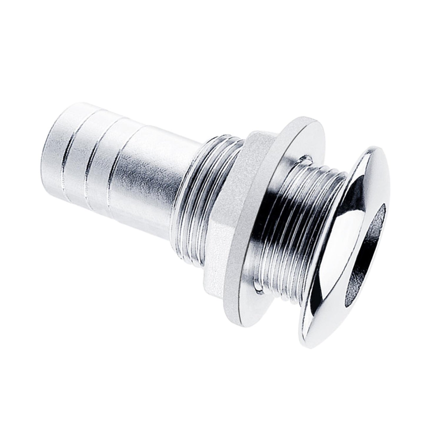Stainless Steel Yacht Water Outlet Port Drain Vent Joint Boat Parts 25mm