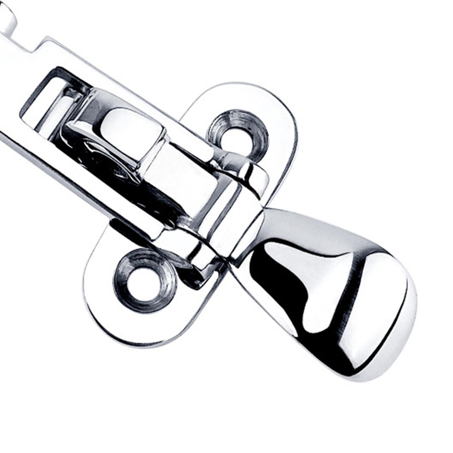 Marine Locker Hatch Anti-Rattle Latch Fastener Clamp Yacht Accessory 113mm