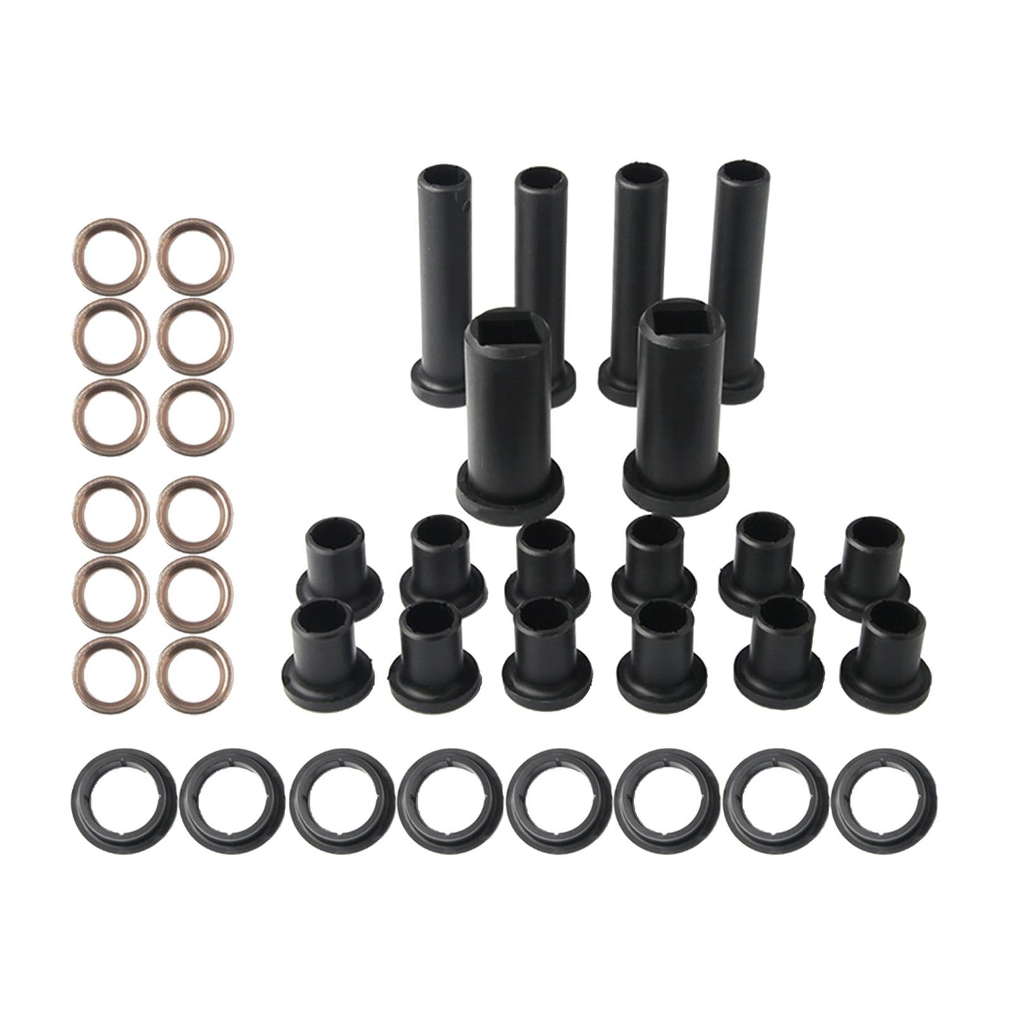 38x Durable Rear Suspension Bushings Kits for Polaris Sportsman 700 Part