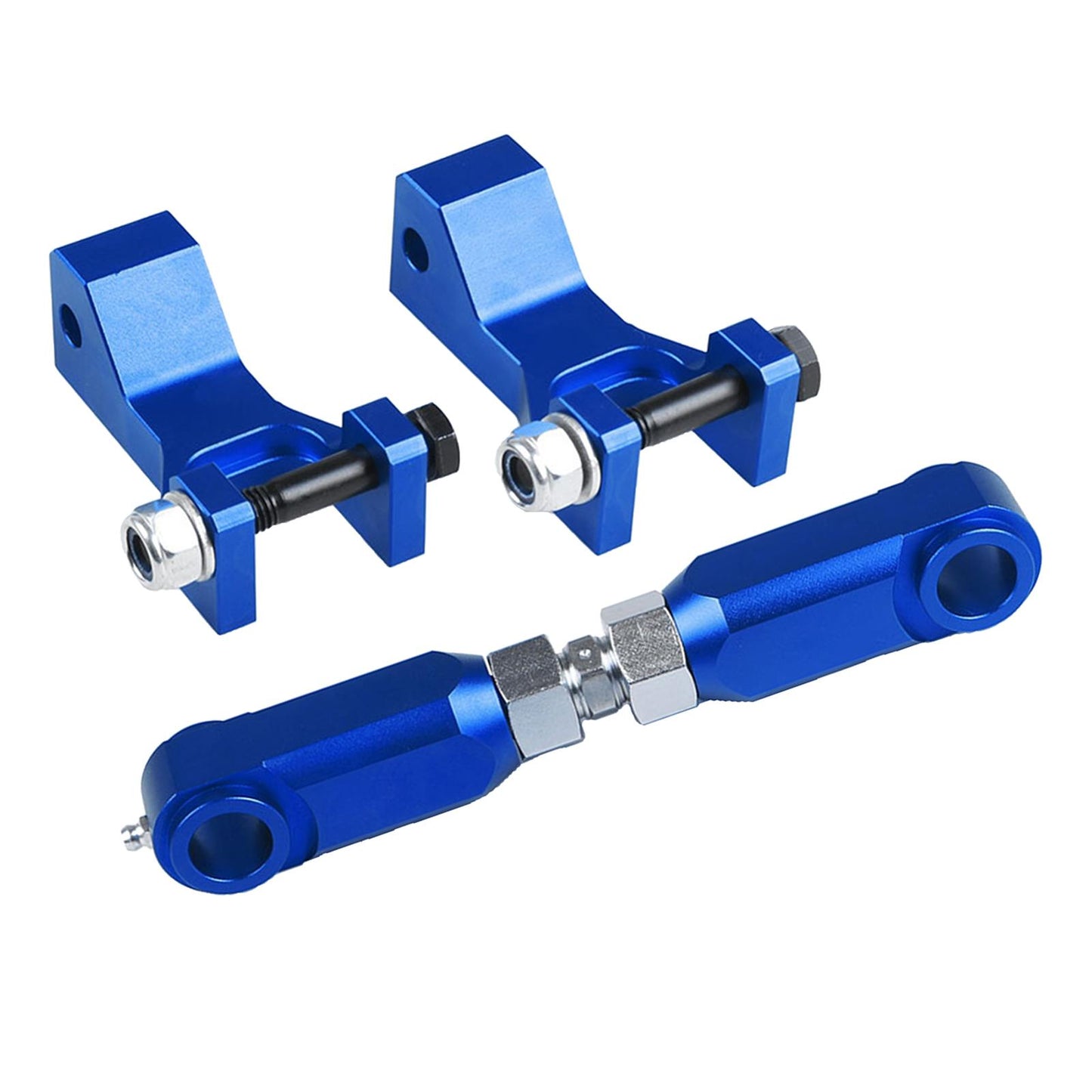 Front and Rear Lowering Set for Yamaha Raptor 350 YFM350 ATV Blue