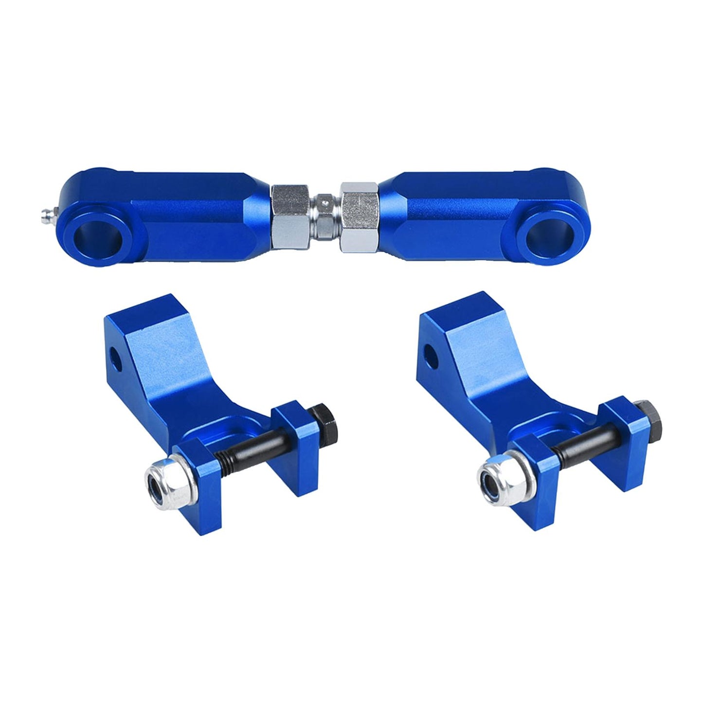 Front and Rear Lowering Set for Yamaha Raptor 350 YFM350 ATV Blue