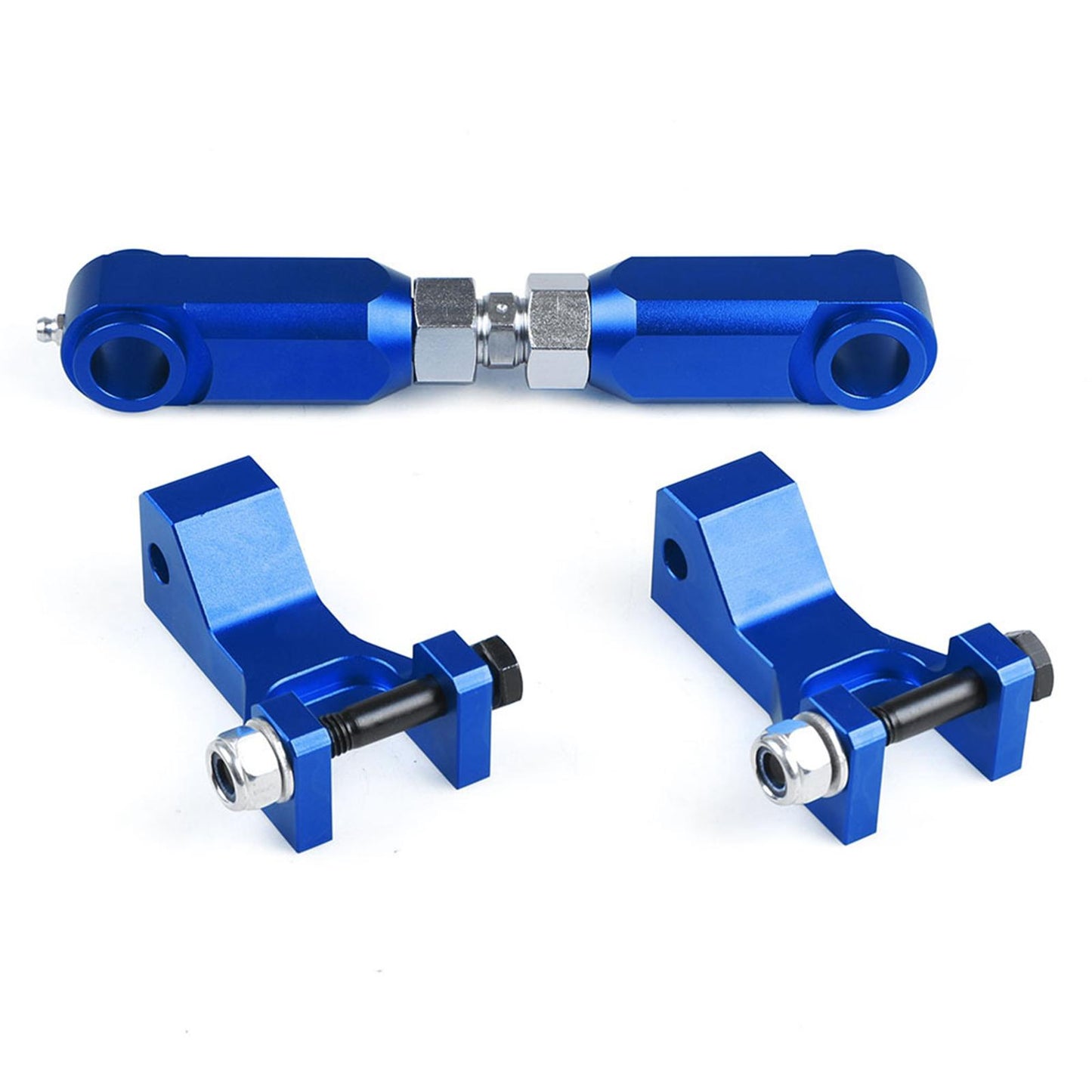 Front and Rear Lowering Set for Yamaha Raptor 350 YFM350 ATV Blue