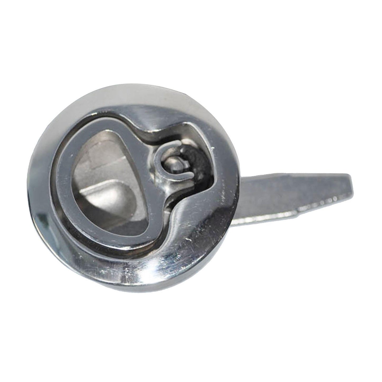 Metal 2.2inch Boat Hatch Lift Ring Handle Lock Latch for RV Yacht Hardware