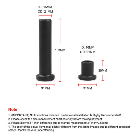 Rear Suspension Bushings Kit for Polaris Sportsman X2 800 Deluxe EFI 2007