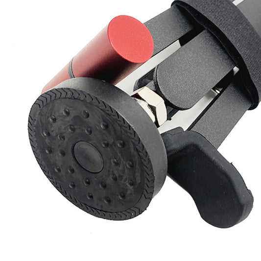 Foldable Motorcycle Wheel Lifter Lift Outdoor Frame for Suzuki Black Red