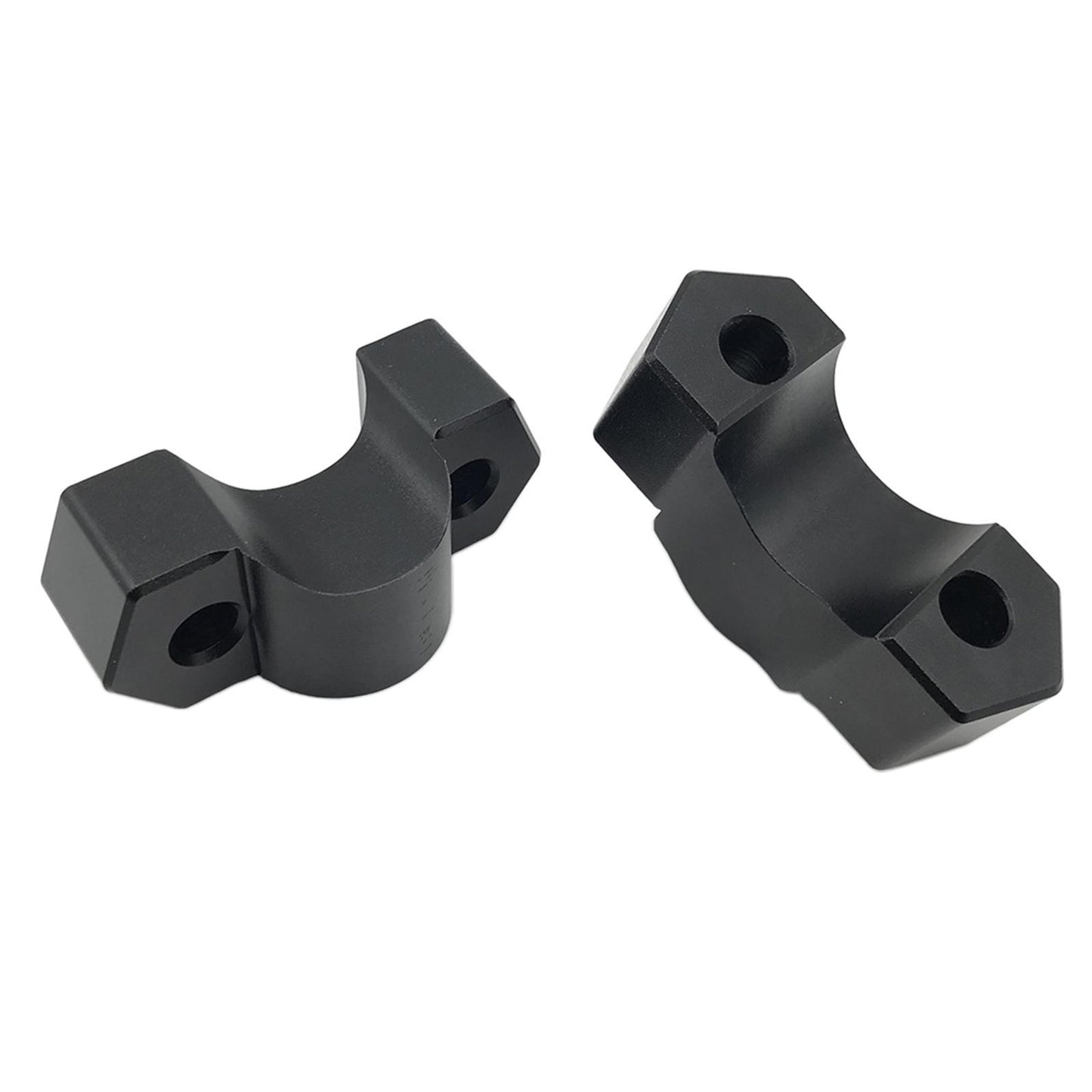 2pcs Motorcycle Handlebar Riser for BMW F850GS F850GS ADV 2018-2020 Black