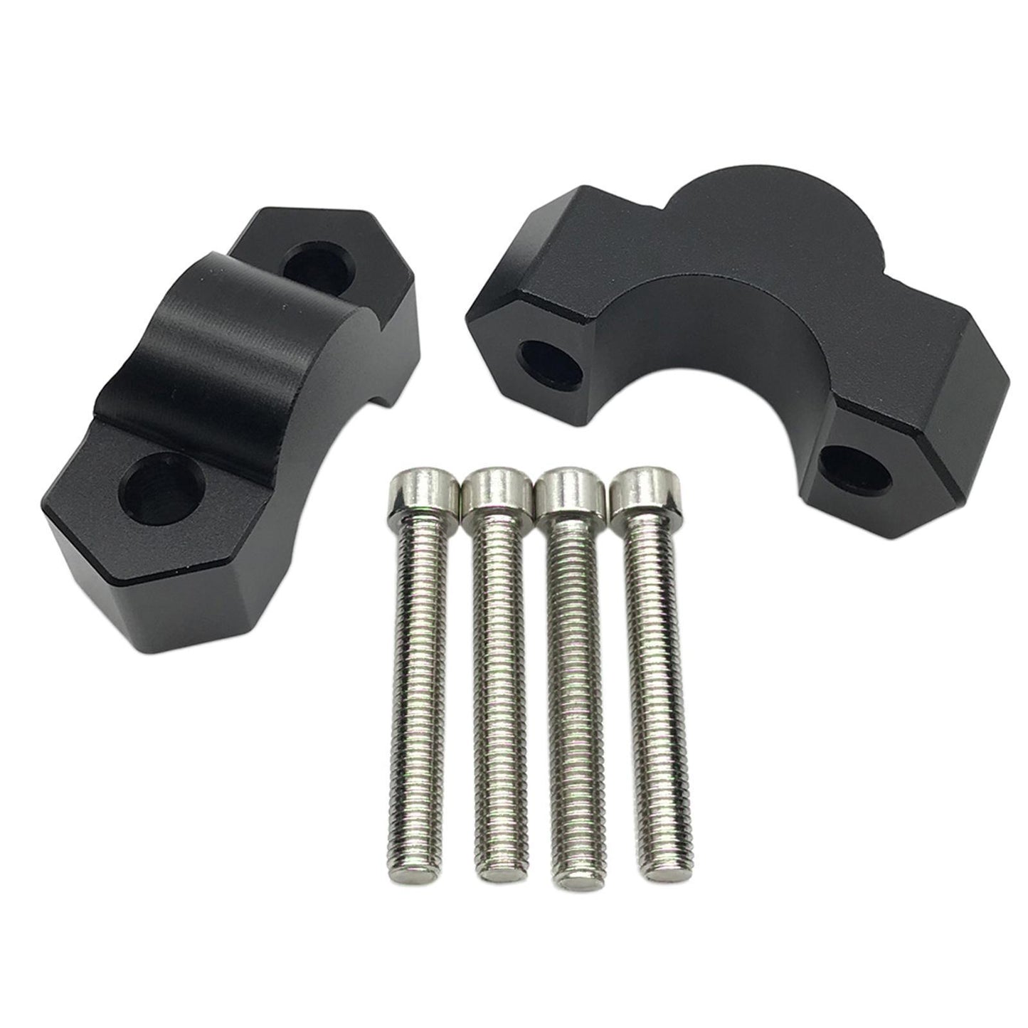 2pcs Motorcycle Handlebar Riser for BMW F850GS F850GS ADV 2018-2020 Black