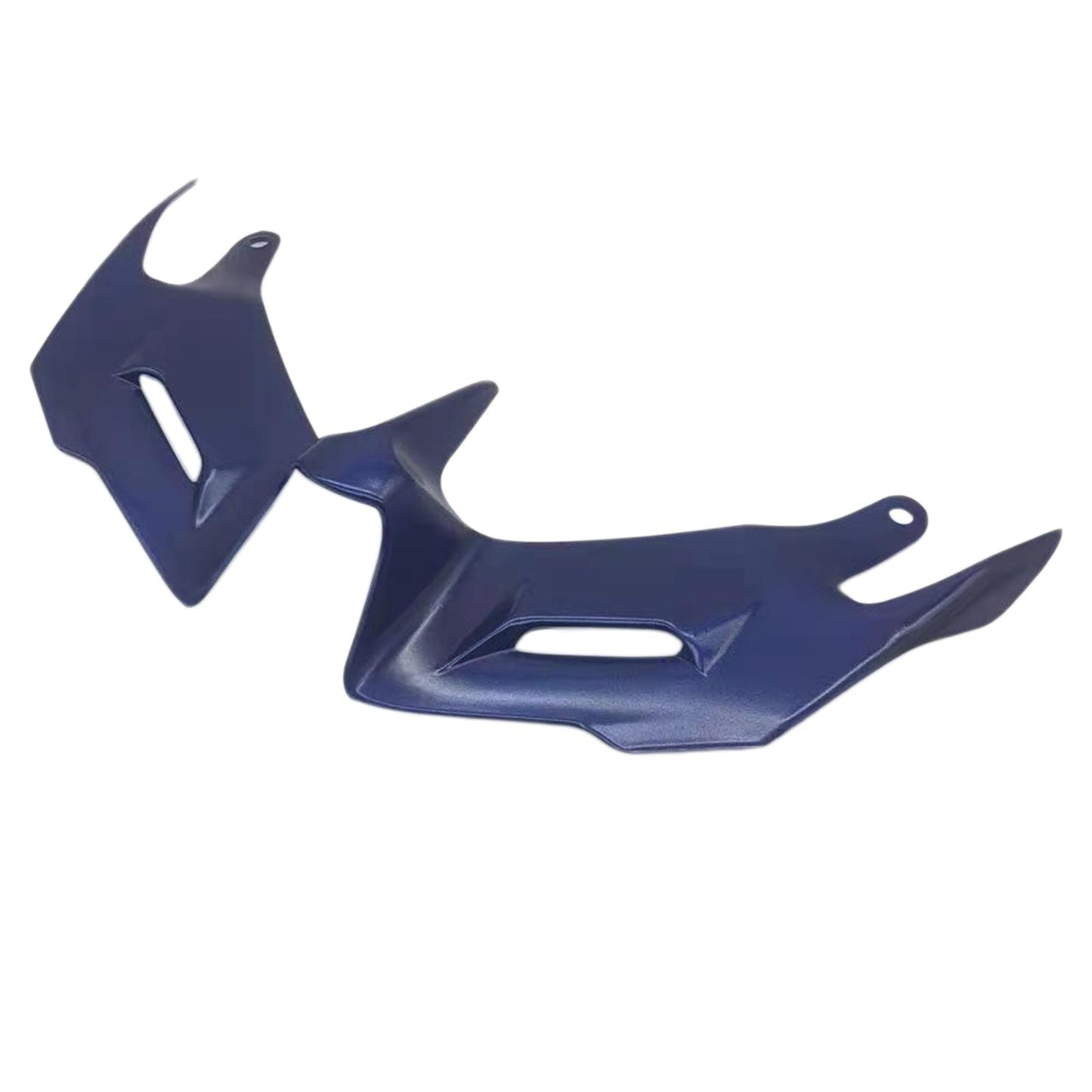 ABS Front Fairing Pneumatic Winglets Spoiler For Yamaha YZF R3 R25 2014-2018 Blue