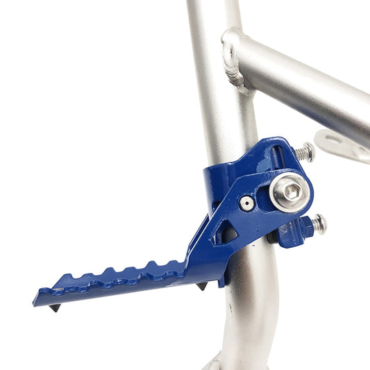 2Pcs Motorcycle Highway Front Foot Pegs Footrests for BMW R1200GS LC Blue