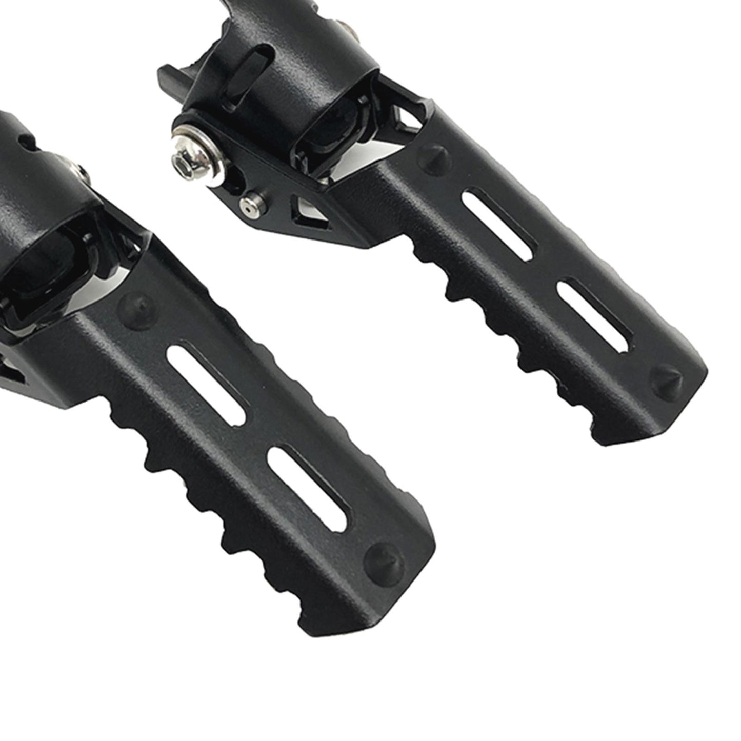 2Pcs Motorcycle Highway Front Foot Pegs Footrests for BMW R1200GS LC Black