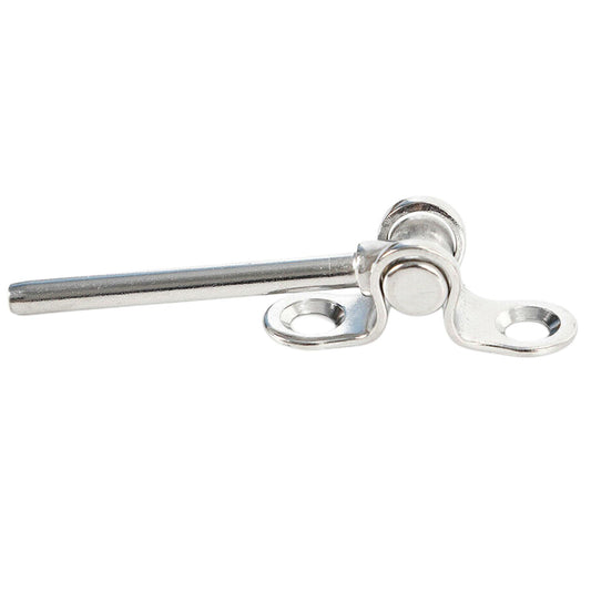Surface Mount Deck Toggle for 1/8 3/16" Cable Railing T316 Stainless Steel"