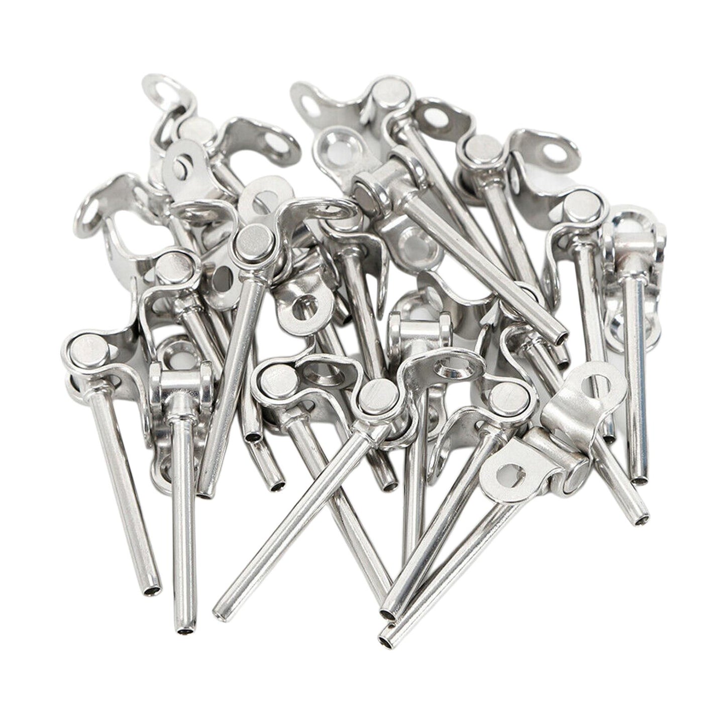 Surface Mount Deck Toggle for 1/8 3/16" Cable Railing T316 Stainless Steel"