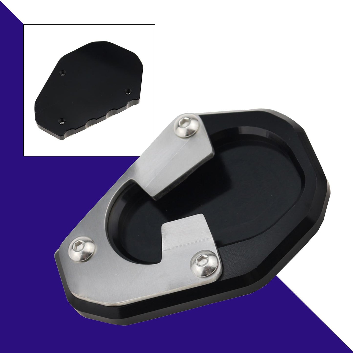 Kickstand Extension Pad Support Plate for Triumph Tiger 900 Rally Pro 2020