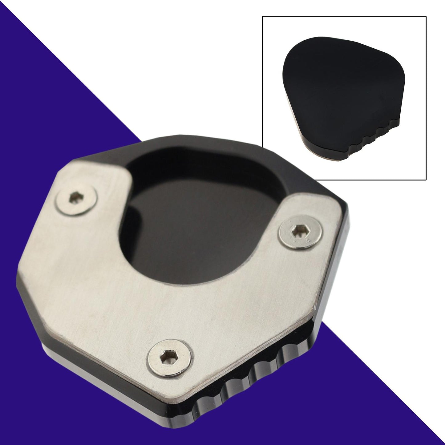 Motorcycle Foot Side Stand Enlarger Plate for SUZUKI DRZ400S/E 2000-2020