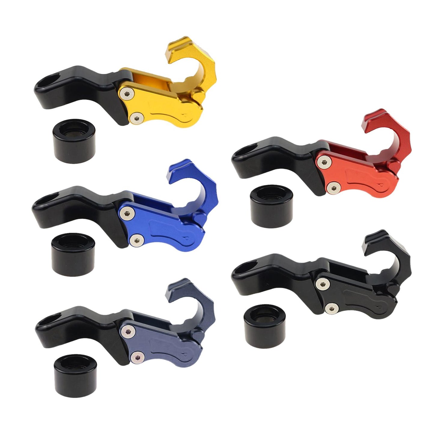 Motorcycle Hook Luggage Hanger Hooks Holder for Yamaha Xmax250/300 Gold