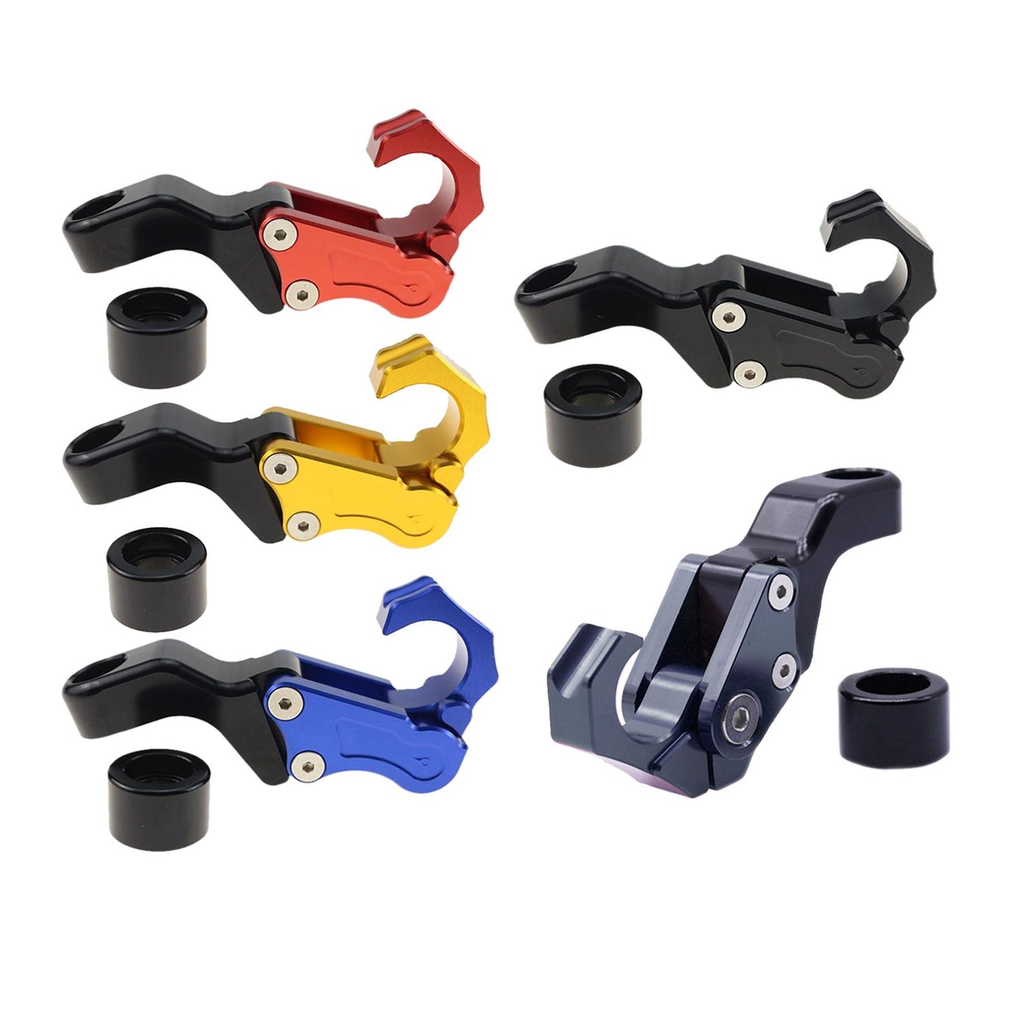 Motorcycle Hook Luggage Hanger Hooks Holder for Yamaha Xmax250/300 Gold