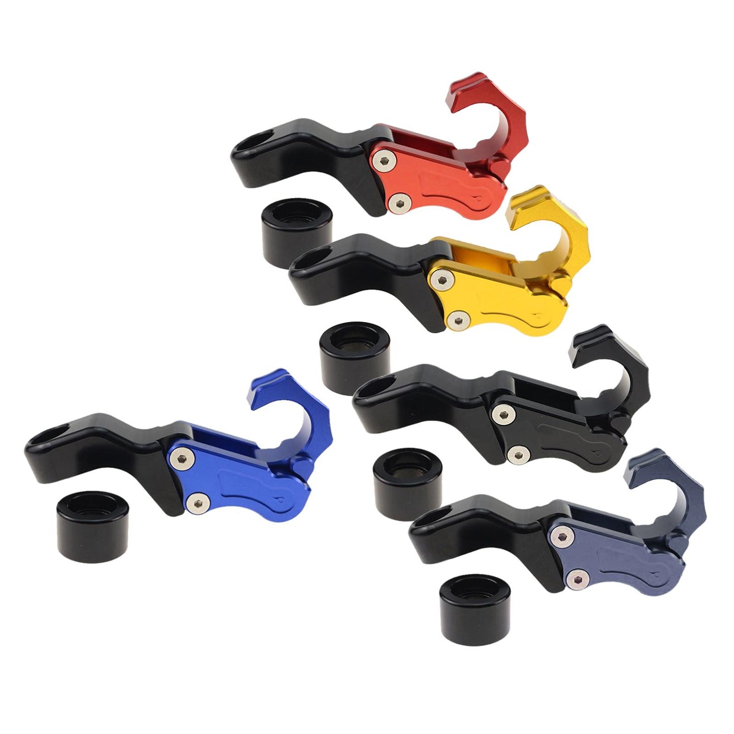 Motorcycle Hook Luggage Hanger Hooks Holder for Yamaha Xmax250/300 Gold