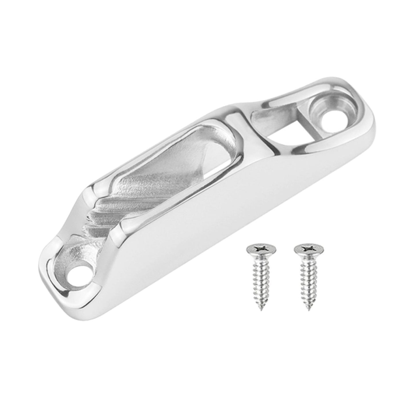 316 Marine Grade StainlessSteel Boat Sailing Rope Clam Cleat Hardware 70mm