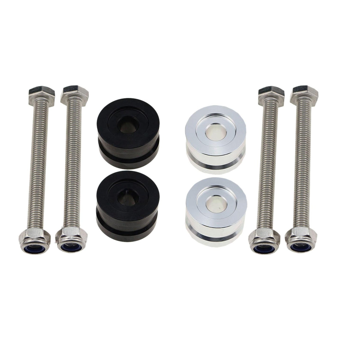 Handlebar Risers Lift Clamp Mount Fit for Suzuki V-Strom 1050 DL1050 Silver