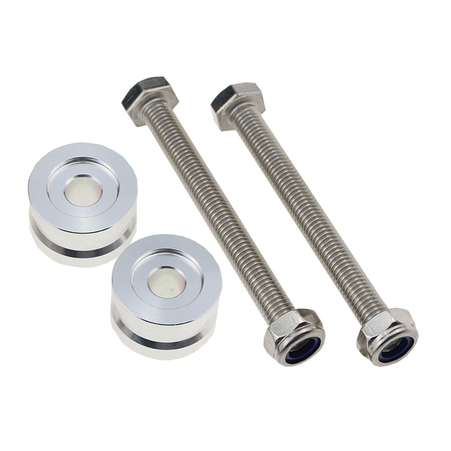 Handlebar Risers Lift Clamp Mount Fit for Suzuki V-Strom 1050 DL1050 Silver