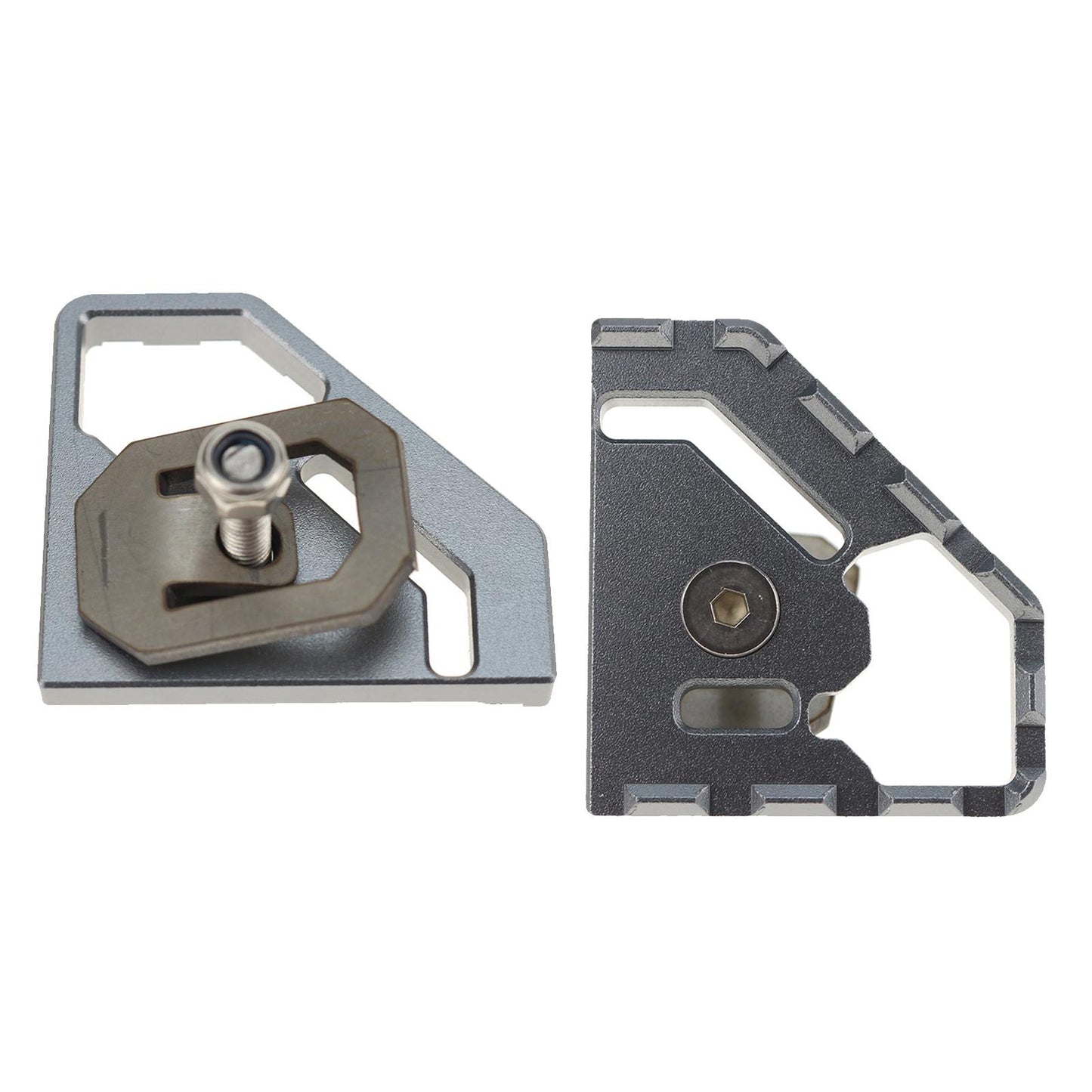 Motorcycle Foot Brake Lever Peda Peg Pad Extender For Honda CRF1000L Gray