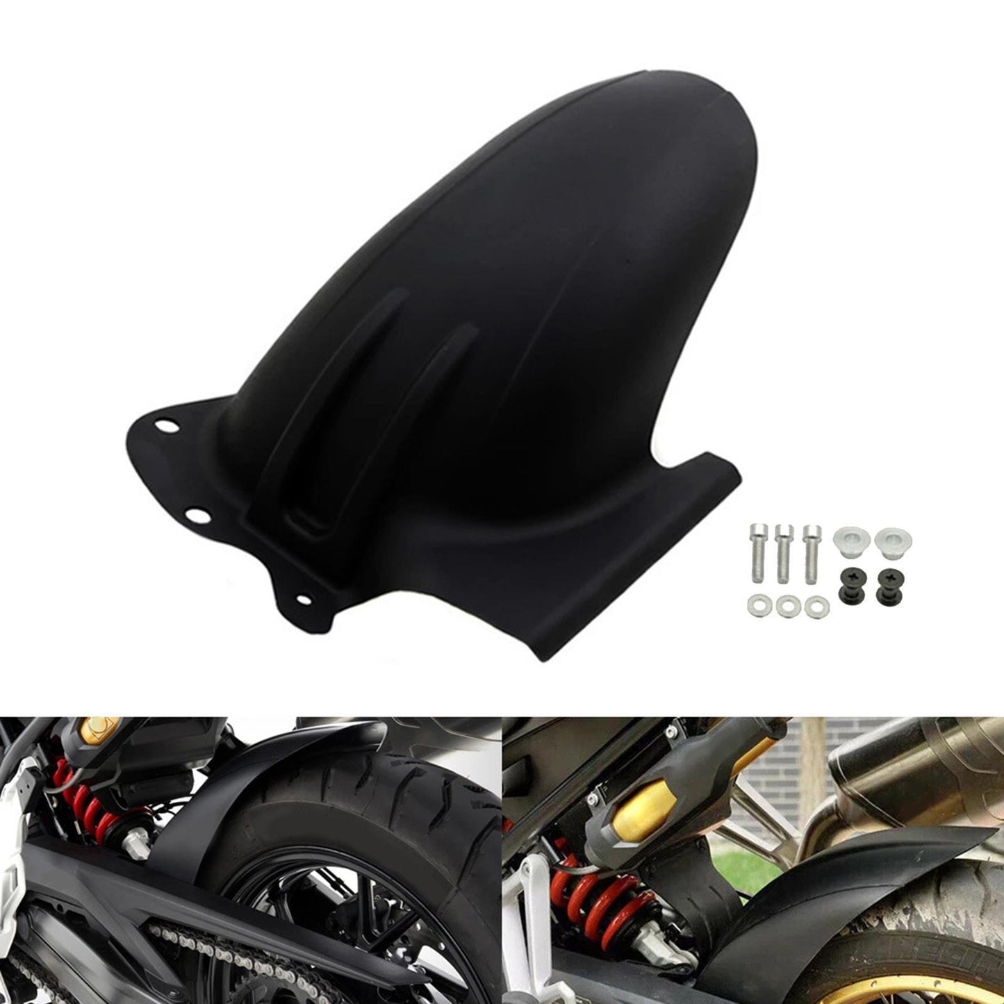 Motorcycle Rear Fender Mud Guard Wings for BMW F850GS F750GS 2018 2019
