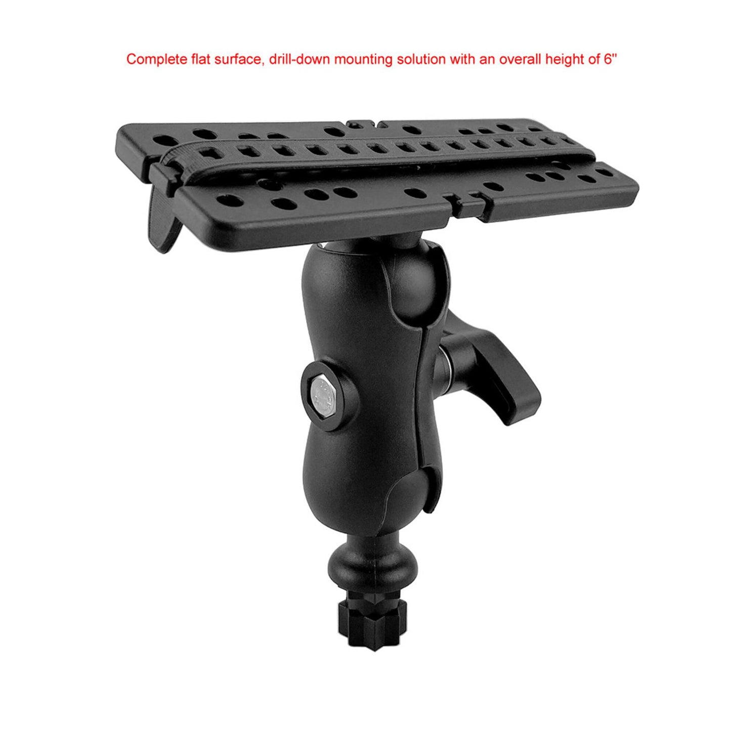 Fishfinder Mount for Boat Kayak Canoe Yacht GPS Electronic Mount Square Base