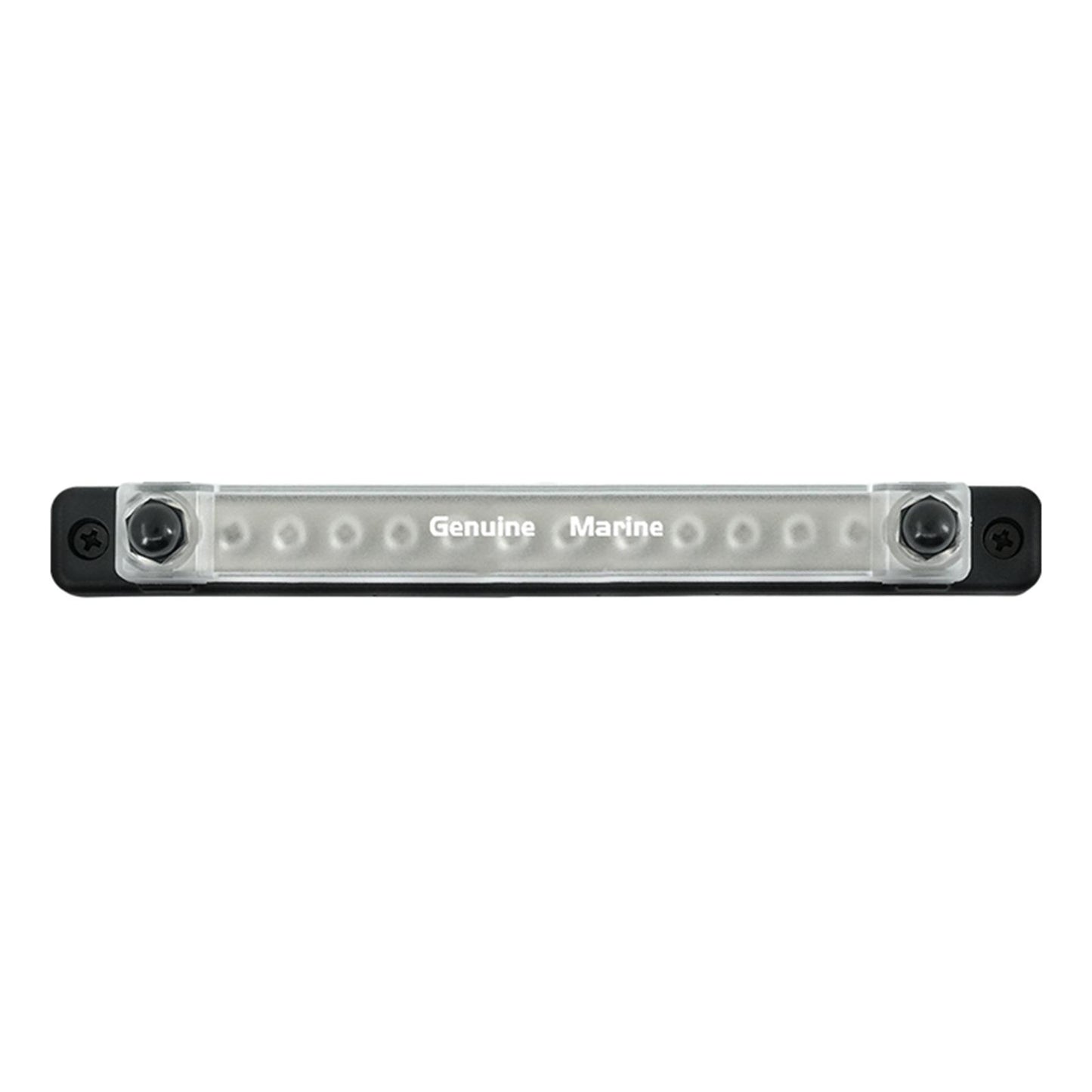 12 Terminal Bus Bar Kit Ground Distribution Block 2 Studs Transparent Cover