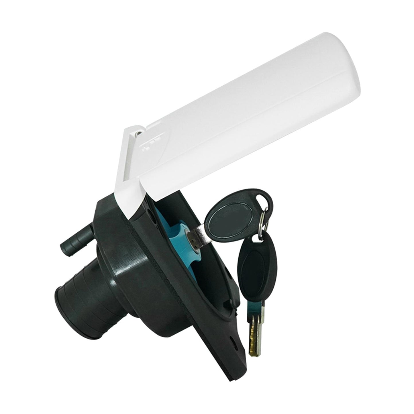 RV Camper Gravity Water Inlet Hatch Lock with Keys Lockable Durable