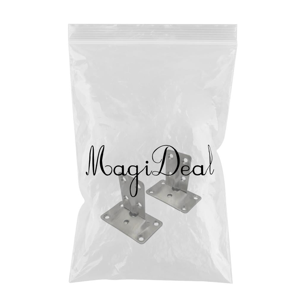 Marine Grade Stainless Steel 304 Table Bracket Set Removable Multiple Usage
