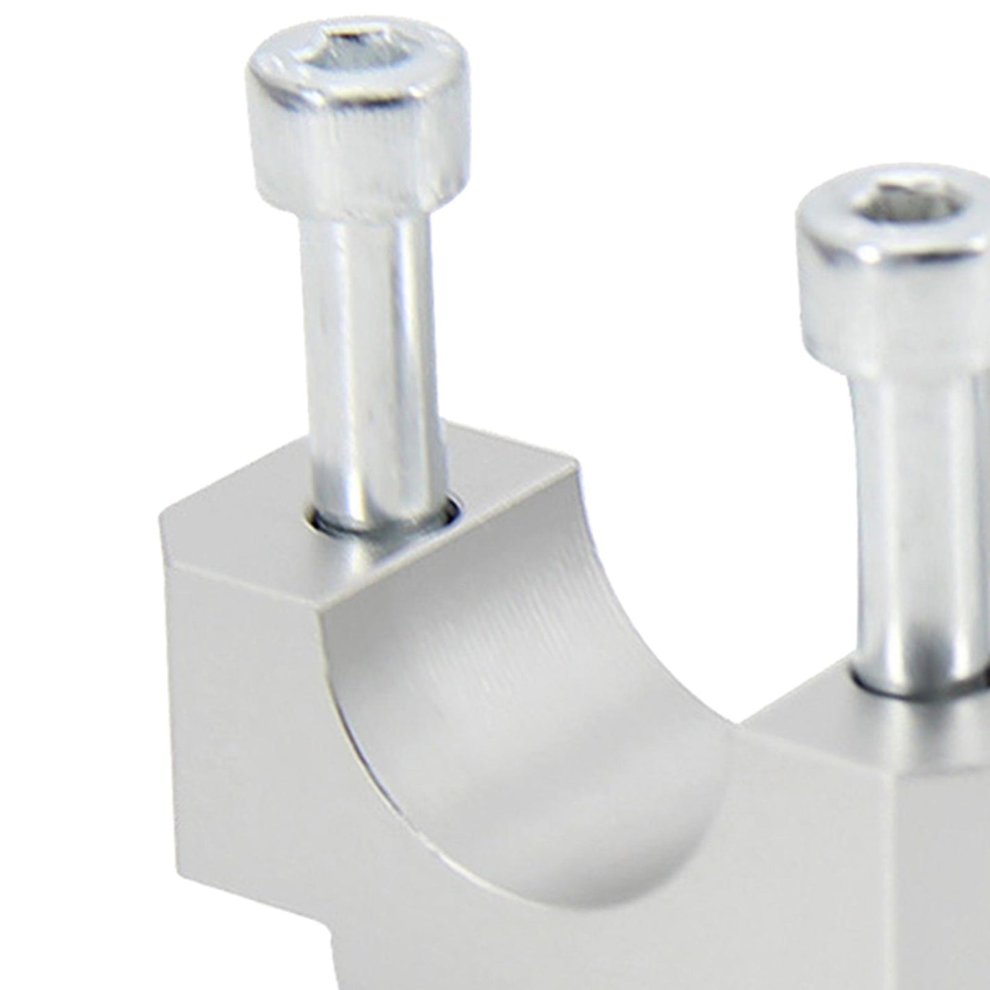 HandleBar Riser Mount Clamp Adapter for Honda CRF1100L Africa Twin Silver