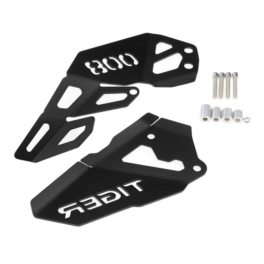 Foot Peg Front Heel Plates Easy Install For TRIUMPH TIGER 800 2010-2014