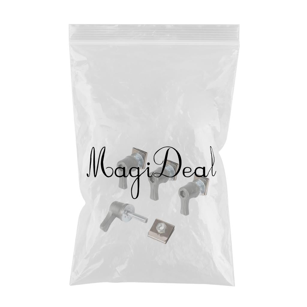 Saddlebag Lever Lock Bolts Nuts Set for Harley Spare Parts Durable