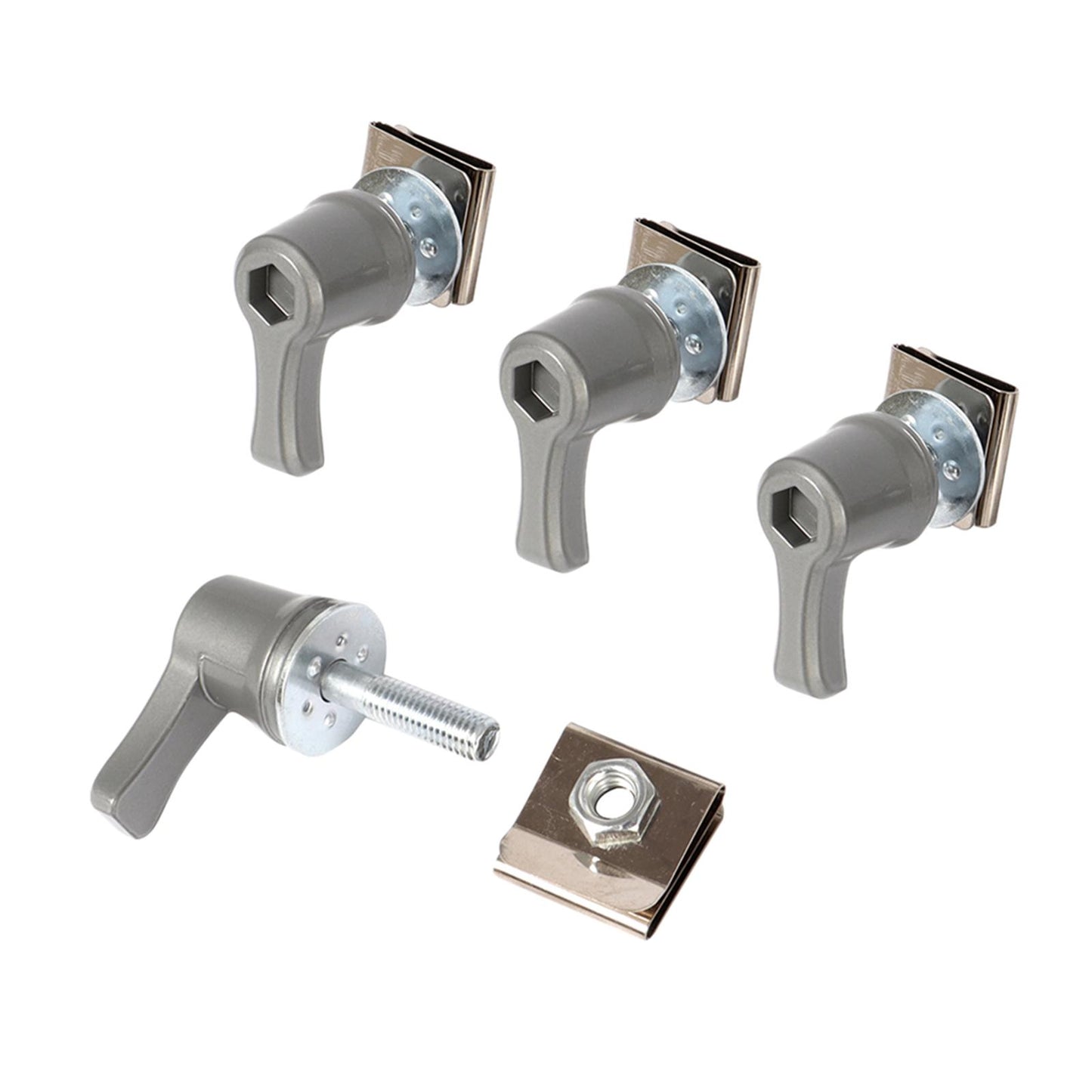 Saddlebag Lever Lock Bolts Nuts Set for Harley Spare Parts Durable