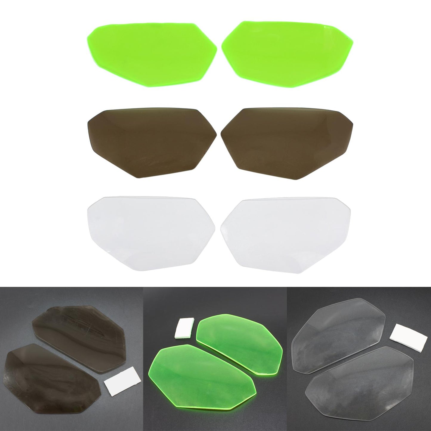 Motorcycle Cover Lens Shield for Honda CRF 1000L 2015-2019 Spare Parts Black