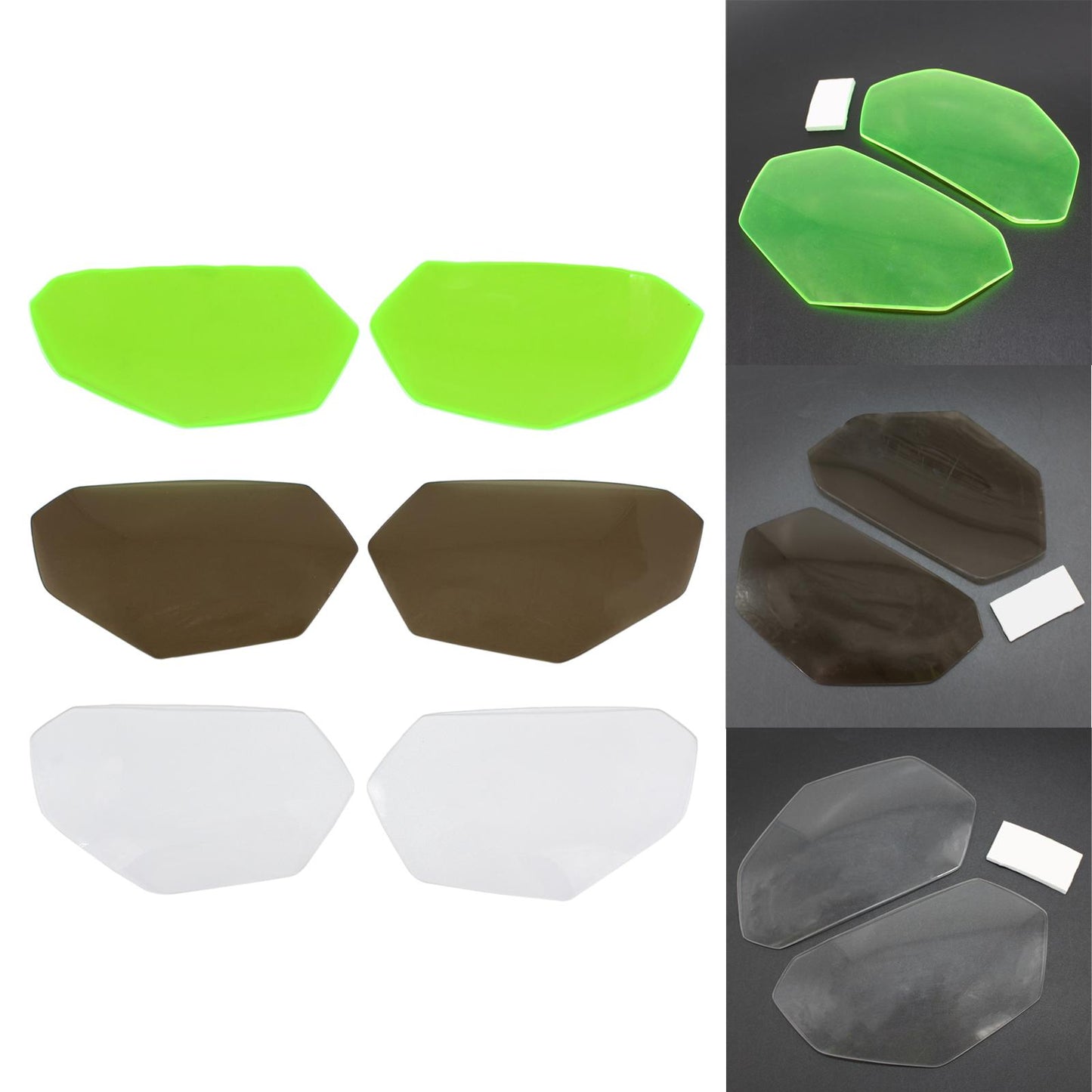Motorcycle Cover Lens Shield for Honda CRF 1000L 2015-2019 Spare Parts Black