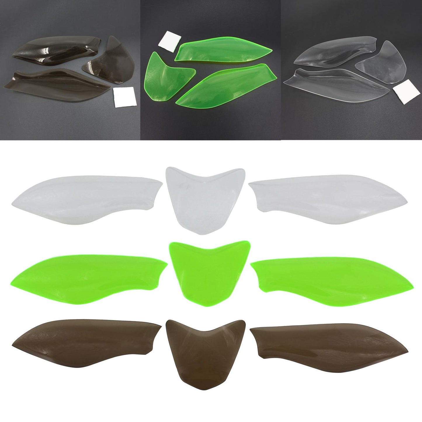 Motorcycles Headlight Protector for Aprilia RSV4 Easy Install Professional Black