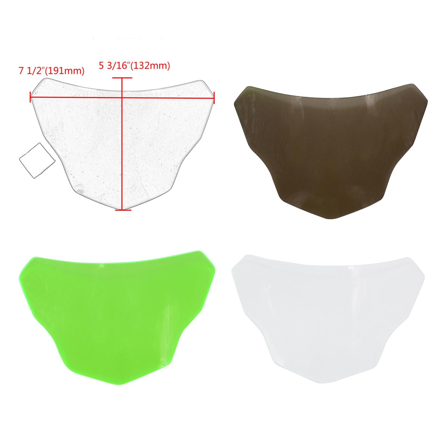 Headlight Screen Protection Guard for BMW G310R G310GS Black