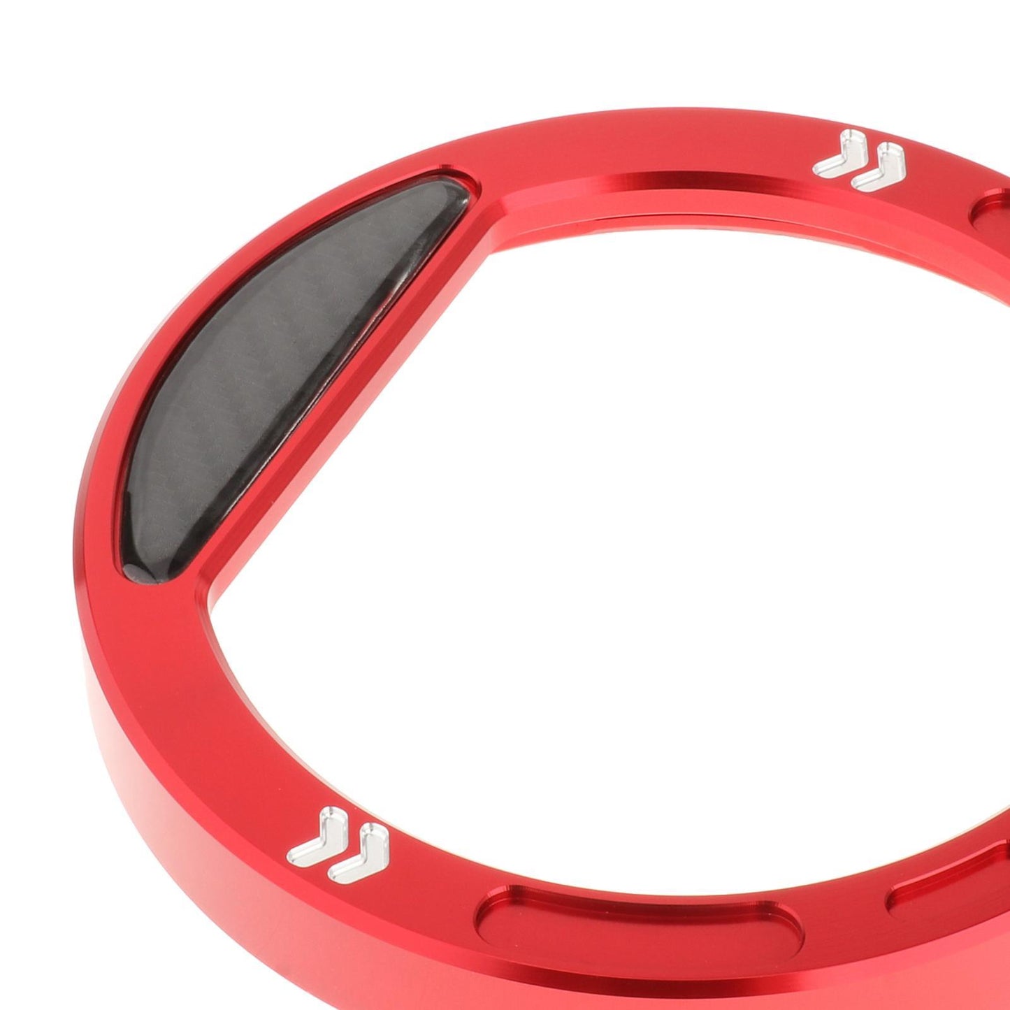 CNC Motorcycle Speedometer Guage Bezel for Polaris RZR 570 800 900 Red