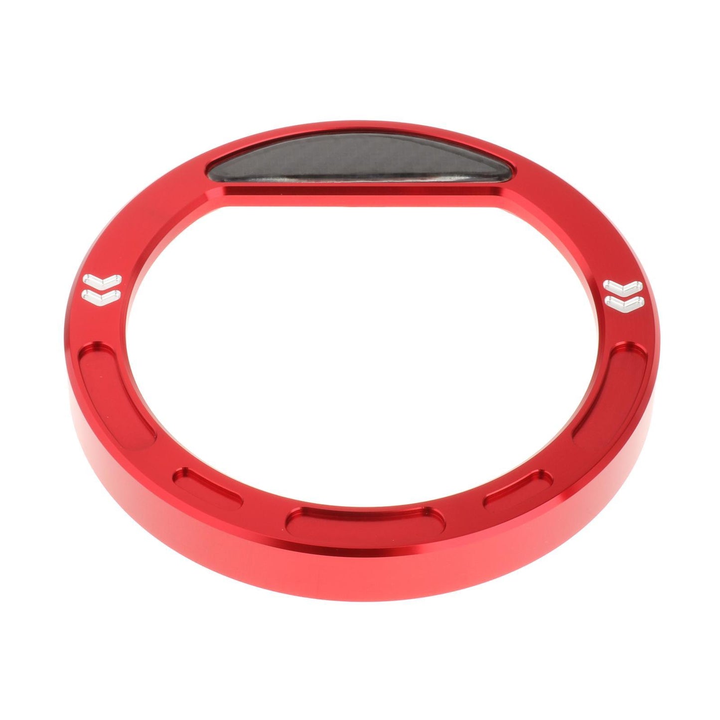 CNC Motorcycle Speedometer Guage Bezel for Polaris RZR 570 800 900 Red