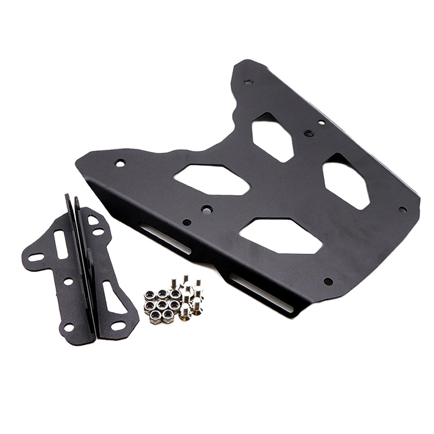 Black Motorcycle Luggage Rear Rack for Kawasaki 650 Professional