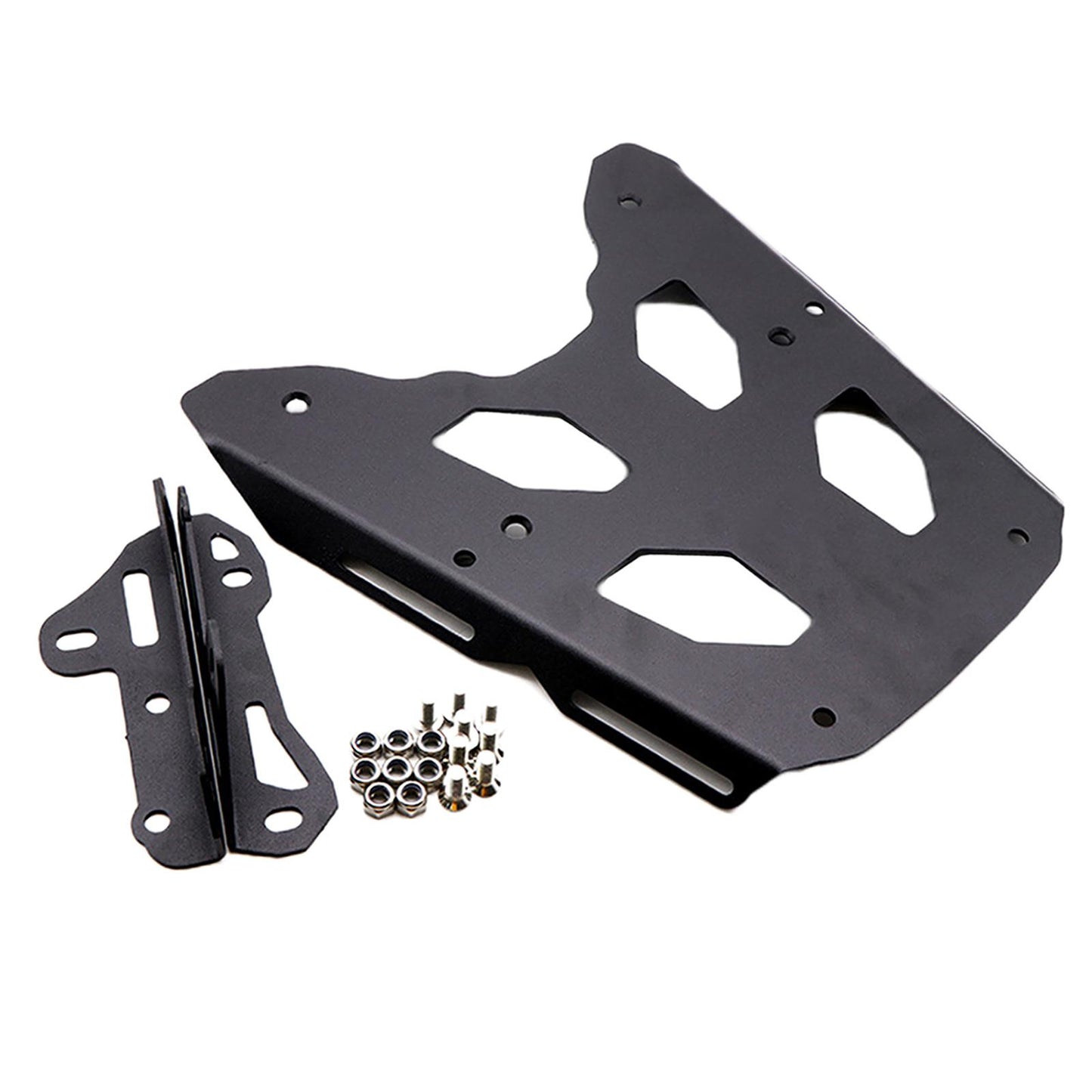 Black Motorcycle Luggage Rear Rack for Kawasaki 650 Professional